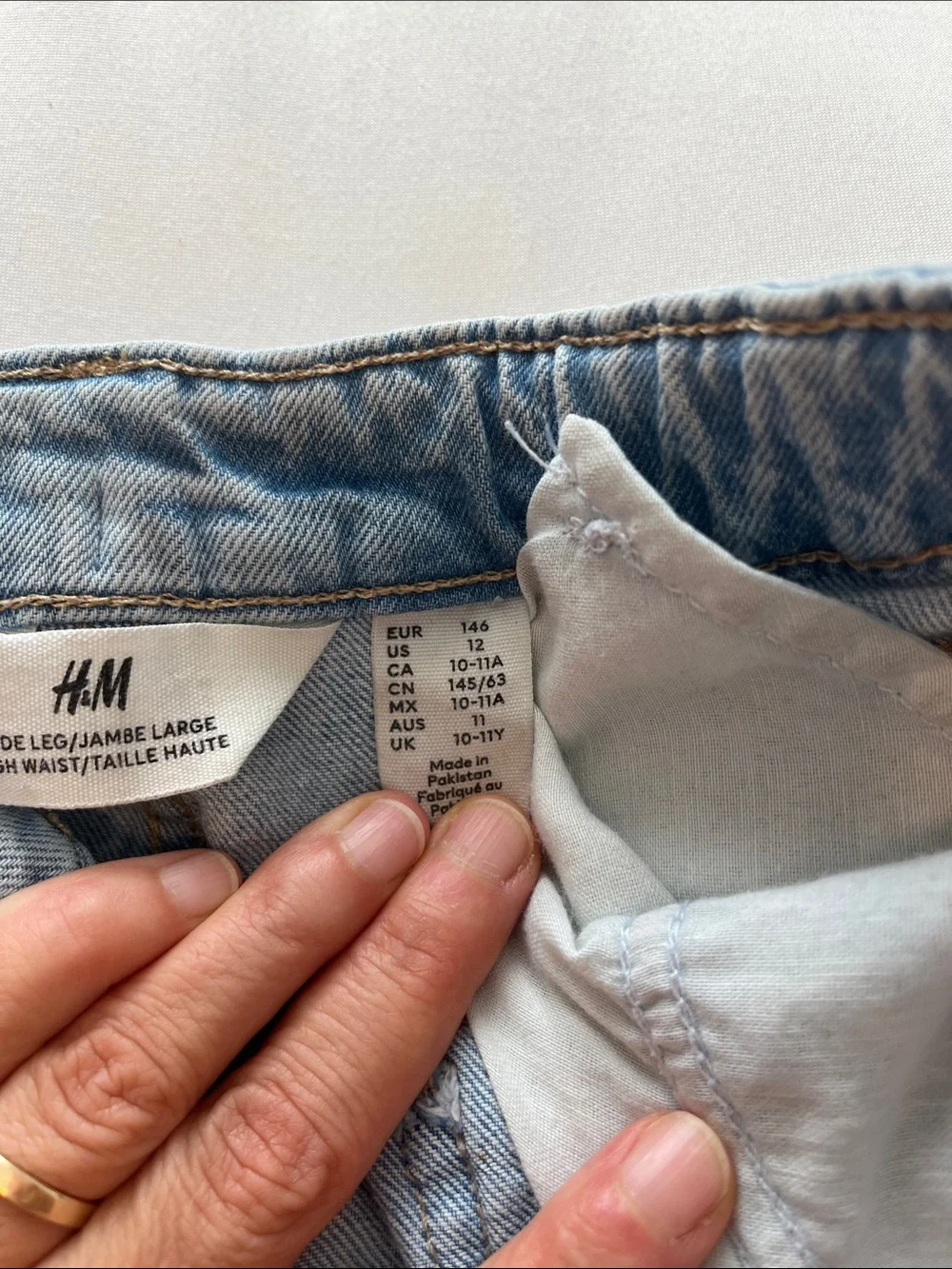 H&M wide leg